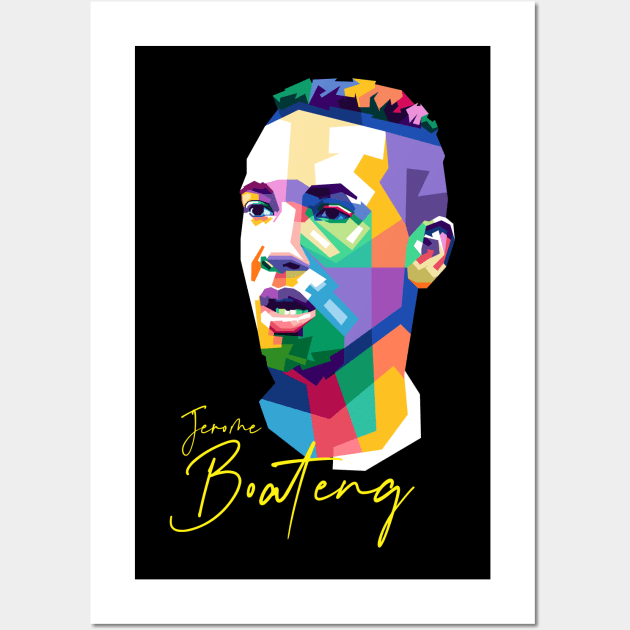 Jerome Boateng Wall Art by erikhermawann22